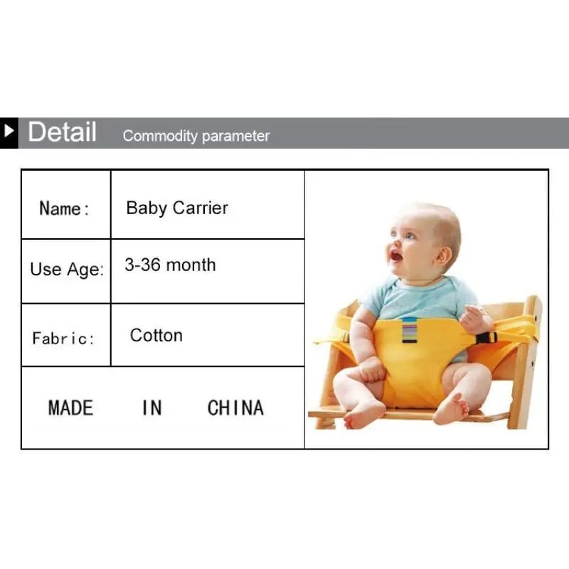 harnais-de-chaise-bebe-caracteristique