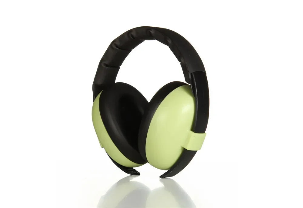 Casque-anti-bruit-bebe-vert