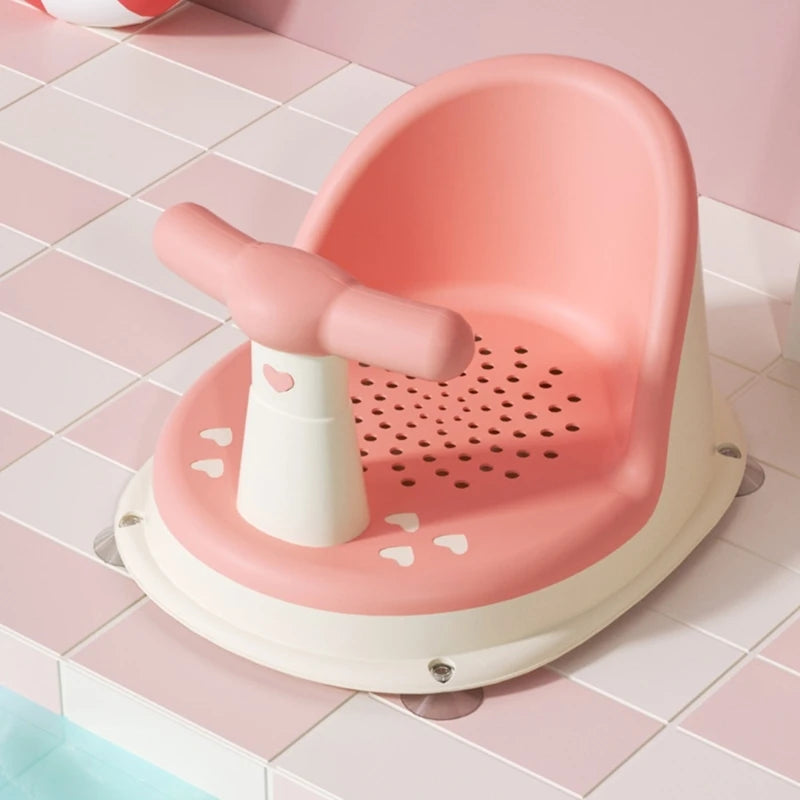 Chaise-de-bain-rose-coeur