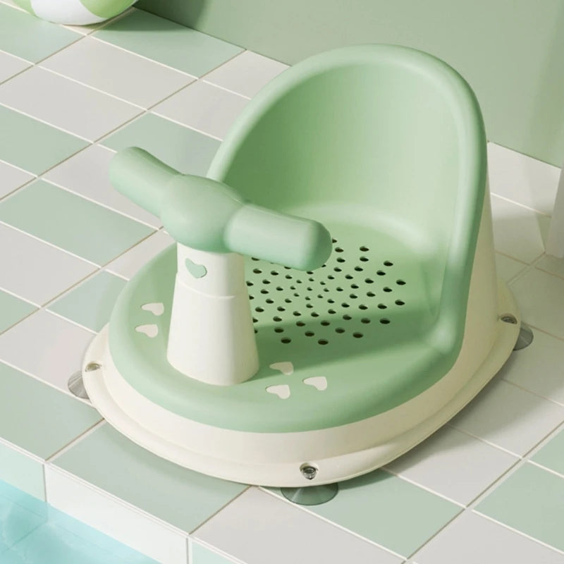 Chaise-de-bain-vert-utilisation