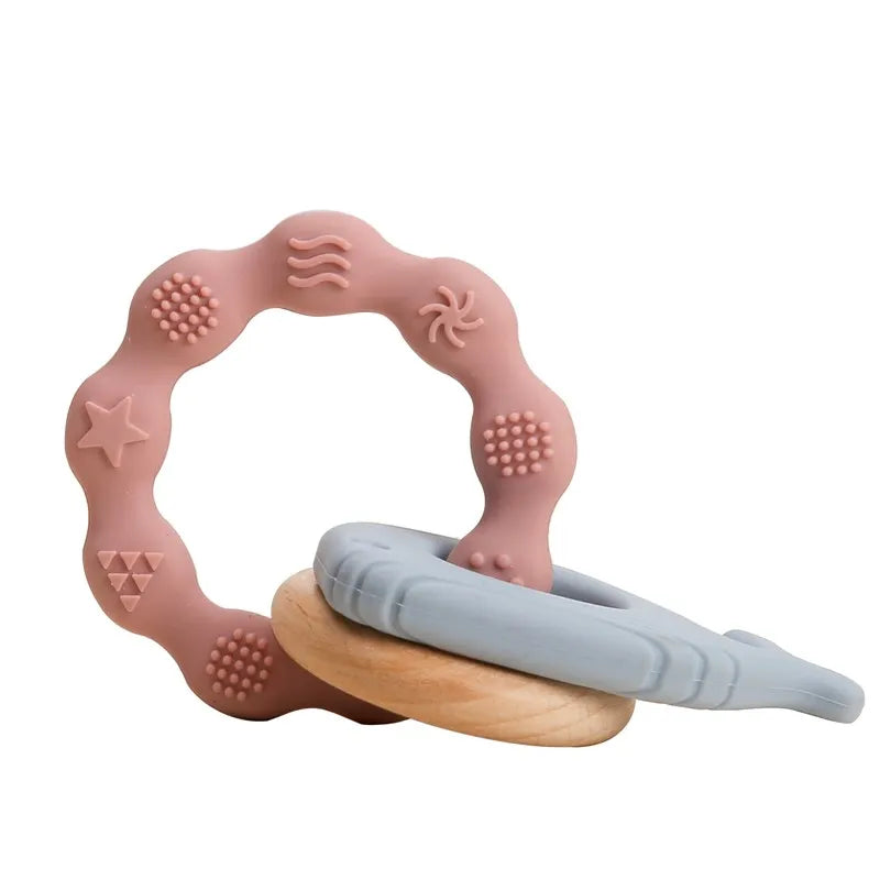 gant-de-dentition-silicone-bebe-anneau-rose-bleu-orange-etoile