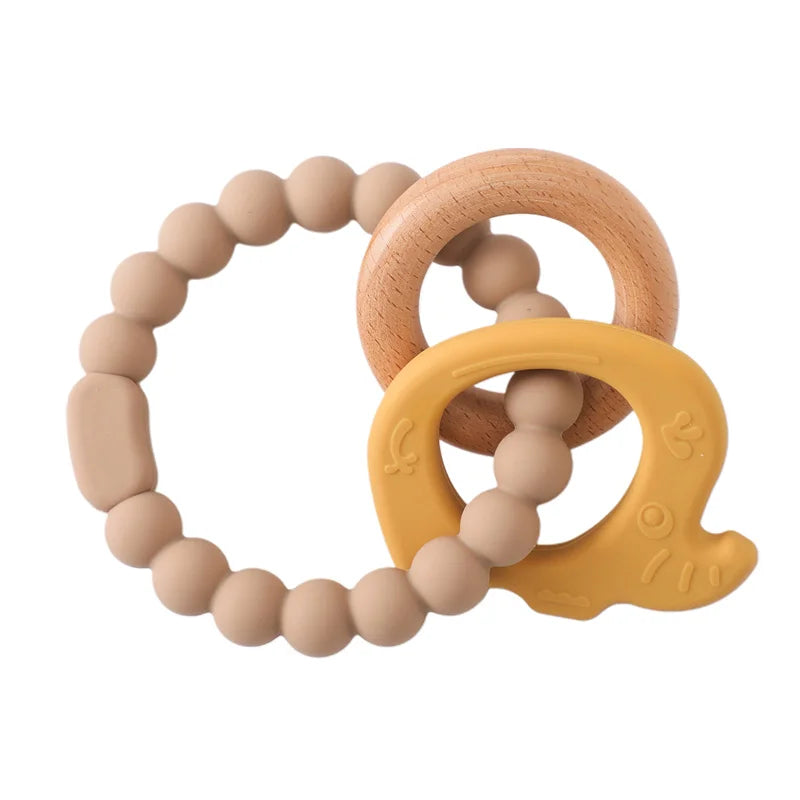 gant-de-dentition-silicone-bebe-bracelet-orange