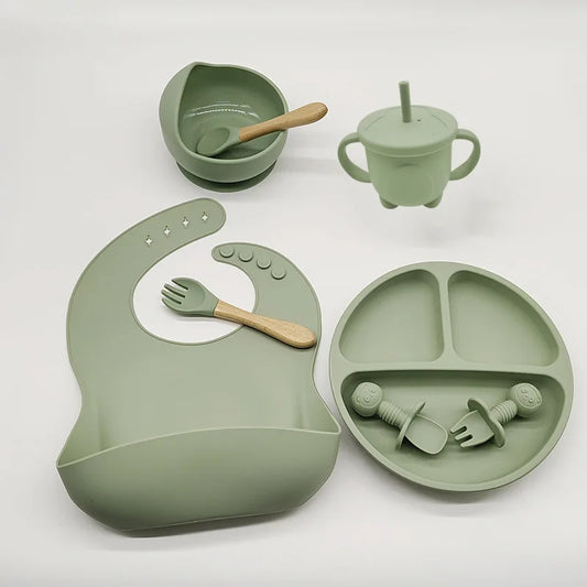 kit-repas-Vert militaire huit pièces