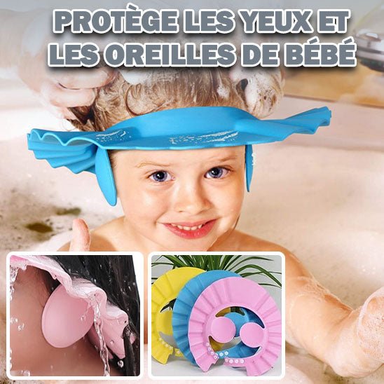 Visière de bain bébé - Protéger Bébé